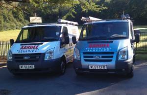 Aardee Electrical Services vans